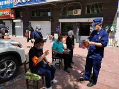 牡丹江市消防救援支队打造社区消防宣传“新格局”